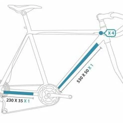 KIT CLEARPROTECT DE PROTECTION INVISIBLE POUR HARDTAIL
